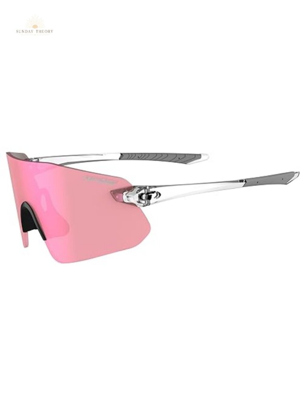 Shatterproof Rimless Shield Sunglasses for Running Baseball Golf